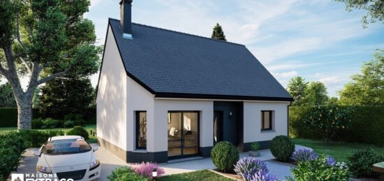 Maison neuve à Fresne-le-Plan, Normandie