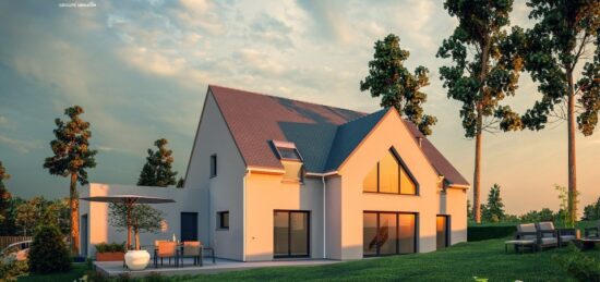 Maison neuve à Les Damps, Normandie