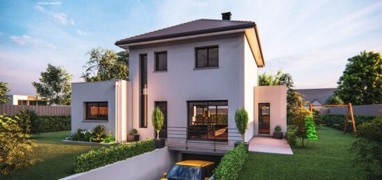 Maison neuve à Pont-Audemer, Normandie