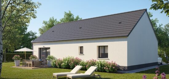 Maison neuve à Genneville, Normandie