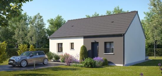 Maison neuve à Fresne-le-Plan, Normandie