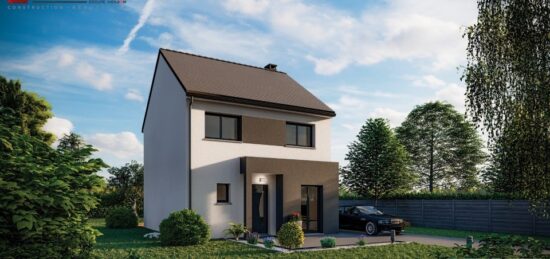 Maison neuve à Smermesnil, Normandie