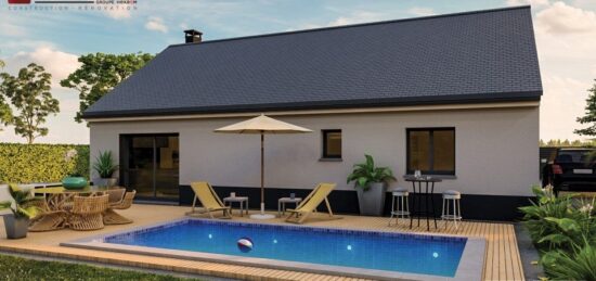 Maison neuve à Saint-Benoît-des-Ombres, Normandie