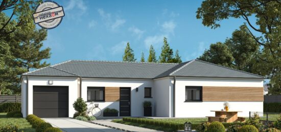 Maison neuve à Montigny, Normandie