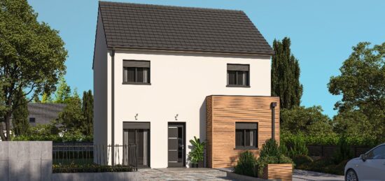 Maison neuve à Montigny, Normandie