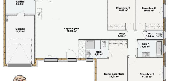 Maison neuve à , Seine-Maritime