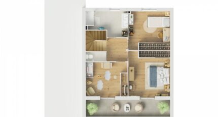 Bois-l'Évêque Maison neuve - 2574638-4586modele920260224bkuUO.jpeg Les Maisons Extraco