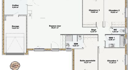 Bois-l'Évêque Maison neuve - 2580953-4586modele720250321DaKd2.jpeg Les Maisons Extraco