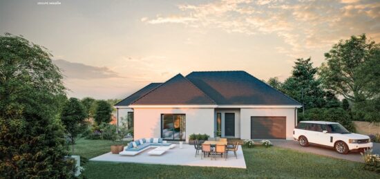 Maison neuve à La Saussaye, Normandie