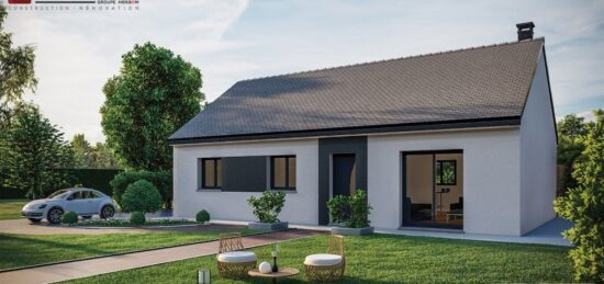 Maison neuve à Hacqueville, Normandie