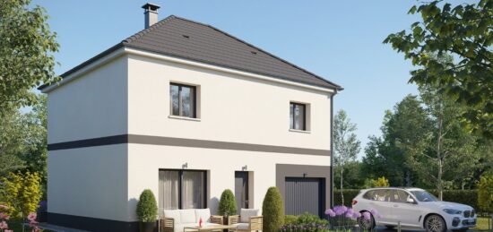 Maison neuve à Beaussault, Normandie