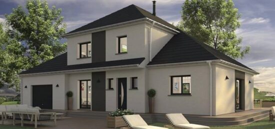 Maison neuve à Crestot, Normandie