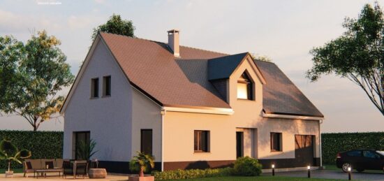 Maison neuve à Le Bocasse, Normandie