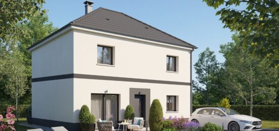 Maison neuve à Saint-Pierre-lès-Elbeuf, Normandie