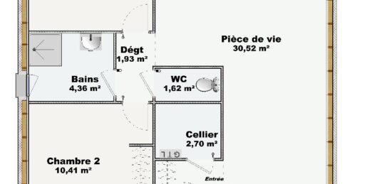 Maison neuve à , Eure
