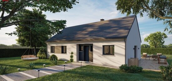 Maison neuve à Touffreville, Normandie