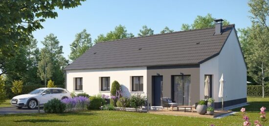 Maison neuve à Gerponville, Normandie
