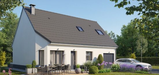 Maison neuve à Conteville, Normandie