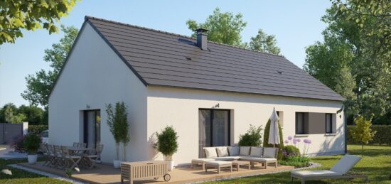 Maison neuve à Gerville, Normandie
