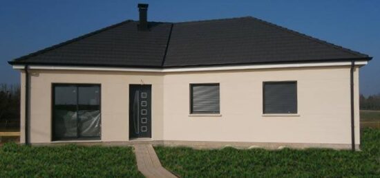 Maison neuve à Grossœuvre, Normandie