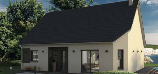 Maison neuve à Gauville-la-Campagne, Normandie