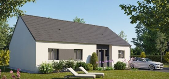 Maison neuve à Bois-l'Évêque, Normandie