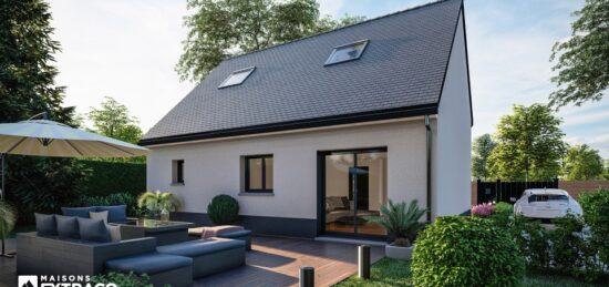 Maison neuve à Bosc-Bénard-Crescy, Normandie