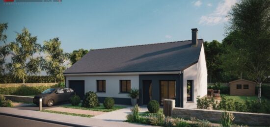 Maison neuve à Radepont, Normandie