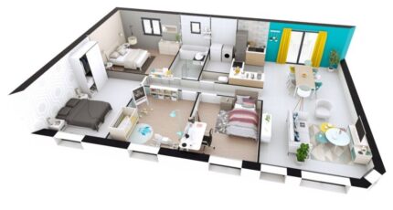 Fauville-en-Caux Maison neuve - 2661214-3510modele920220617yNuit.jpeg Les Maisons Extraco