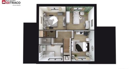Servaville-Salmonville Maison neuve - 2662237-3510modele8202101280JzAR.jpeg Les Maisons Extraco