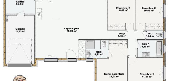 Maison neuve à , Seine-Maritime