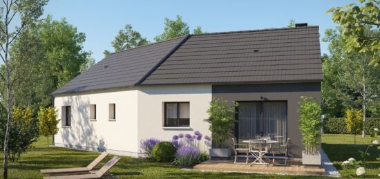 Maison neuve à Froberville, Normandie