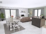 Maison à construire à Tourville-les-Ifs (76400) 2661405-3510modele820210906F7Woo.jpeg Les Maisons Extraco
