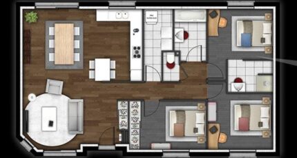 Quiberville Maison neuve - 2669017-3510modele720160705DRDPV.jpeg Les Maisons Extraco