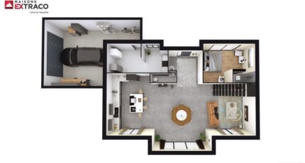 Le Vieil-Évreux Maison neuve - 2672042-3510modele920210906KGZ16.jpeg Les Maisons Extraco