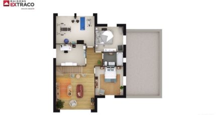 Saint-Lubin-de-la-Haye Maison neuve - 2672136-3510modele1020220622JLMn2.jpeg Les Maisons Extraco