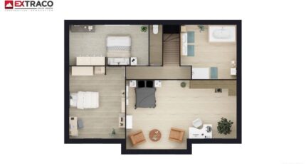 Jumelles Maison neuve - 2681417-3510modele1020230914txkf7.jpeg Les Maisons Extraco