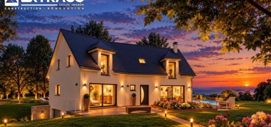Maison neuve à Compainville, Normandie