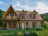 Maison à construire à Saint-Martin-aux-Chartrains (14130) 2685629-3201modele620210503p173Z.jpeg Les Maisons Extraco