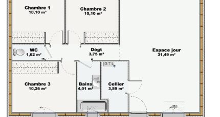 Montigny Maison neuve - 2689783-4586modele620250325mkECC.jpeg Les Maisons Extraco