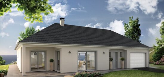 Maison neuve à Penly, Normandie