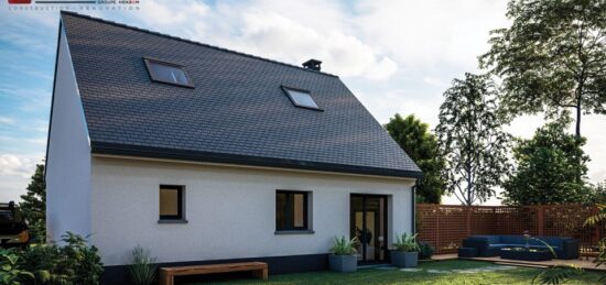 Maison neuve à Routot, Normandie
